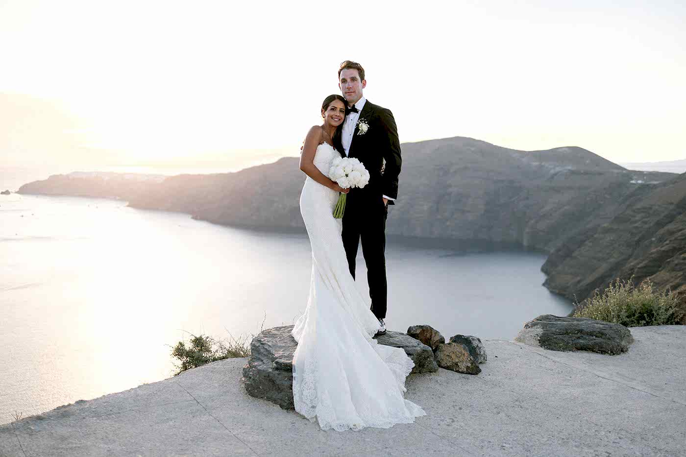 Chantal & Riley’s Wedding at Rocabella Santorini